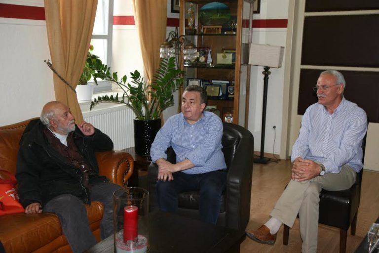 Χανιά: Συνάντηση Περιφερειάρχη Σταύρου Αρναουτάκη με τον Παντελή Βούλγαρη