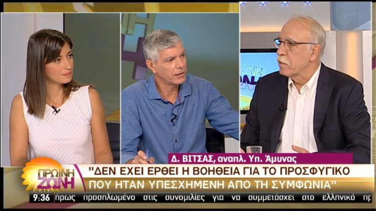 Βίτσας στην ΕΡΤ: Απαράδεκτη η στάση της Άγκυρας (video)