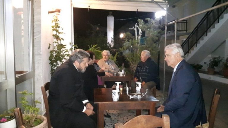Περιοδεία Α. Δημοσχάκη στη Σαμοθράκη