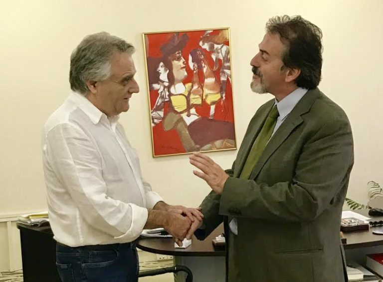 Συνάντηση Βασίλη Νιζάμη με τον Γ.Γ. του ΥΠΕΣ Κώστα Πουλάκη