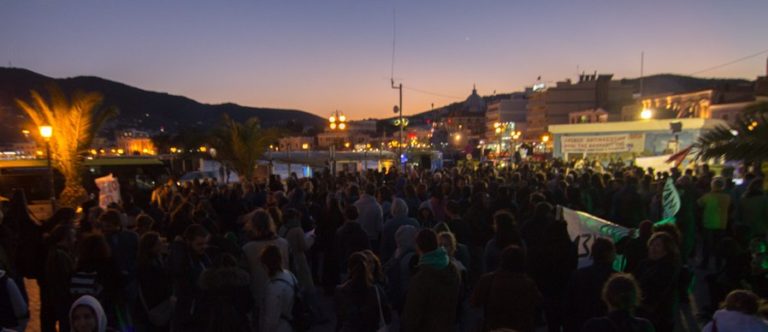 Όχι στο ρατσισμό, όχι στο φόβο είπε η Λέσβος