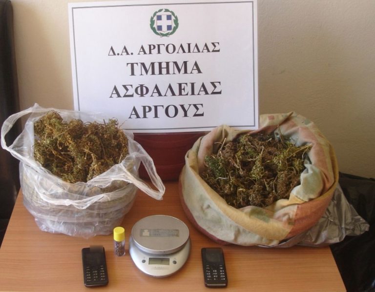 Συνελήφθη 62χρονος για ναρκωτικά στην Αργολίδα