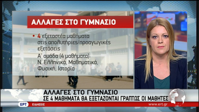 Παιδεία: Όλες οι αλλαγές στα γυμνάσια και λύκεια (video)