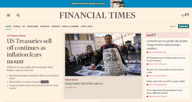 FT: Να μην επιμείνει η ΕΕ σε πλεονάσματα 3,5% του ΑΕΠ για Ελλάδα