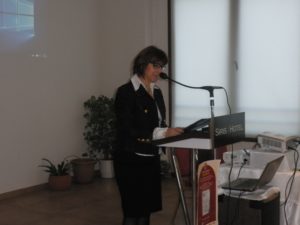 Η Αντιδήμαρχος κυρία Σοφία Μπιτζίδου 
