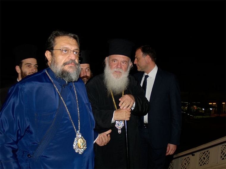 Καλαμάτα: Ο Αρχιεπίσκοπος παρών στην γιορτή του κ. Χρυσοστόμου