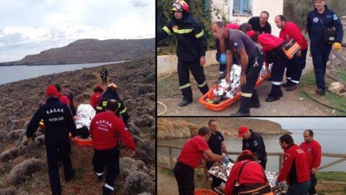 Λασίθι: Διάσωση Γερμανού τουρίστα στην Κάτω Ζάκρο