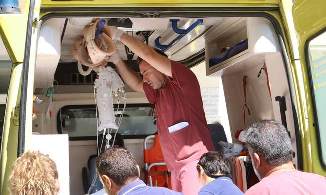 Ηράκλειο: Σοβαρά τραυματισμένος 35χρονος ηλεκτρολόγος