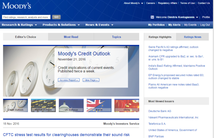 Η Moody’s αναβαθμίζει τις προοπτικές των ελληνικών τραπεζών