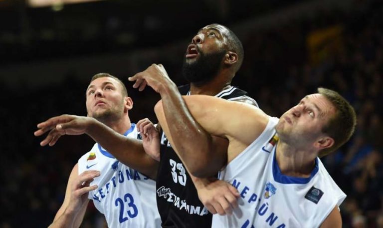 FIBA Champions League: «Λύγισε» στο φινάλε ο ΠΑΟΚ στη Λιθουανία