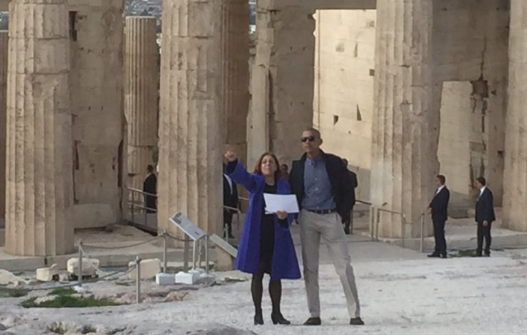 Την Ακρόπολη επισκέπτεται ο Μπαράκ Ομπάμα (video)