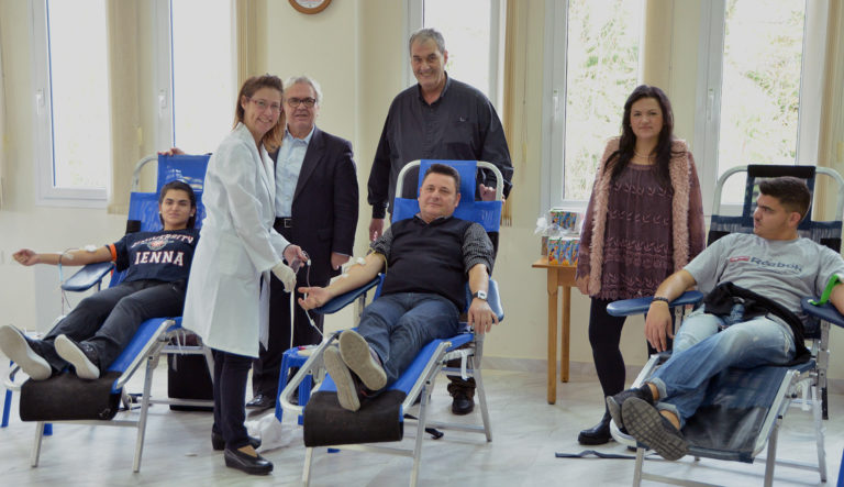 Έναρξη της νέας εκστρατείας εθελοντικής αιμοδοσίας στον Δήμο Συκεών