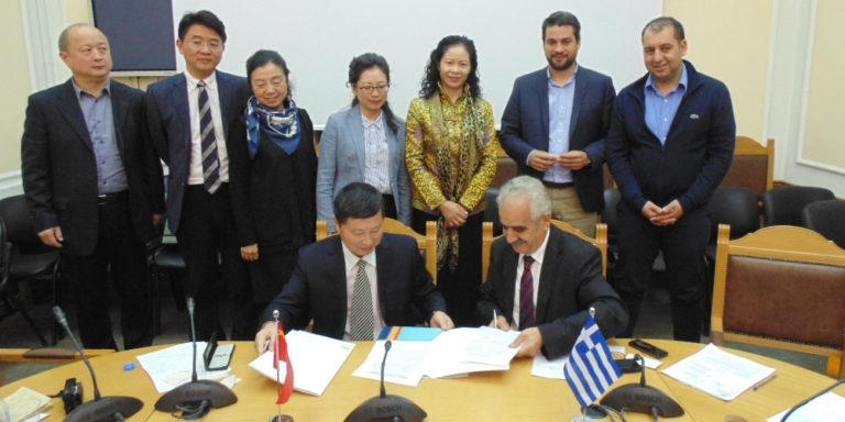 Σύμφωνο συνεργασίας Περιφέρειας με Κινέζους
