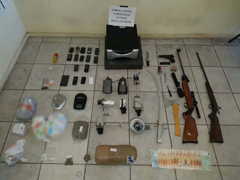 Αστυνομικοί της Θεσσαλονίκης συνέλαβαν ακόμη έναν έμπορο ναρκωτικών