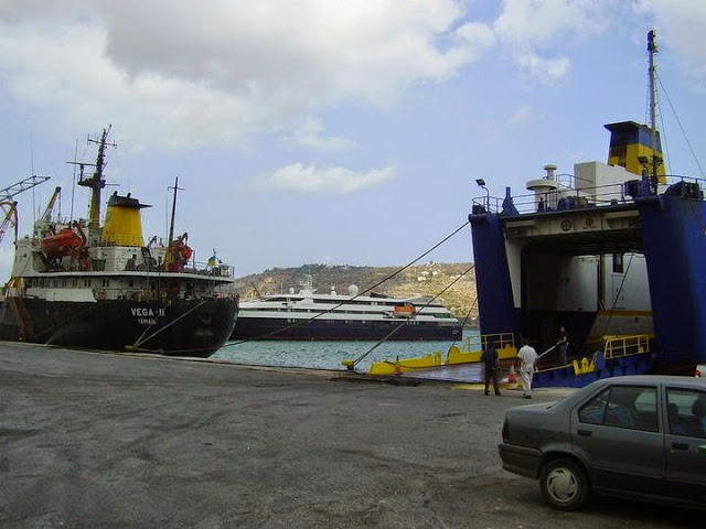 Κινητοποίηση των αγροτών στο λιμάνι της Σούδας
