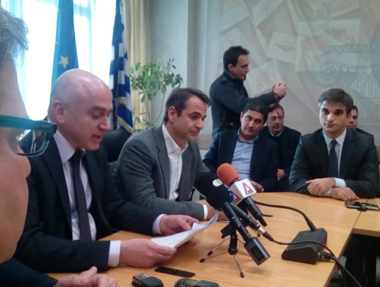 Στην Κομοτηνή ο Κυριάκος Μητσοτάκης