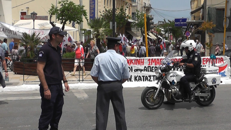 Ηράκλειο: Παγκρήτιο συλλαλητήριο διαμαρτυρίας κατά την απεργιακή κινητοποίηση της Πέμπτης
