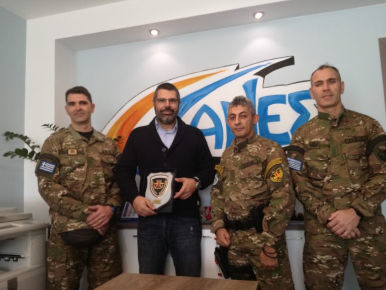 Δωρεά εξοπλισμού στο Κλιμάκιο Ειδικών Αποστολών Βόλου