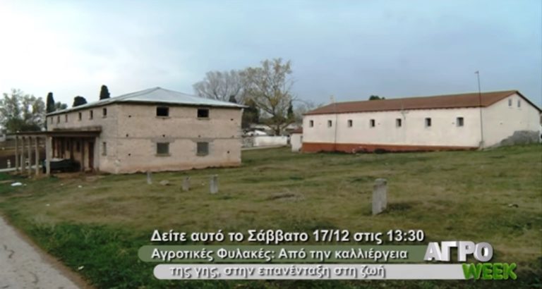 «ΑΓΡΟweek» Αγροτικές φυλακές Κασσάνδρας (trailer) ΣΑΒΒΑΤΟ 17/12/2016, στις 13:30