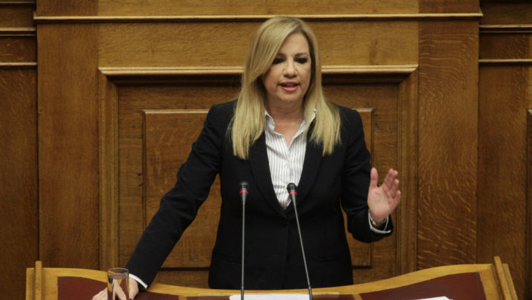 Προ ημερησίας για αγρότες και πρωτογενή τομέα ζήτησε η Φ. Γεννηματά