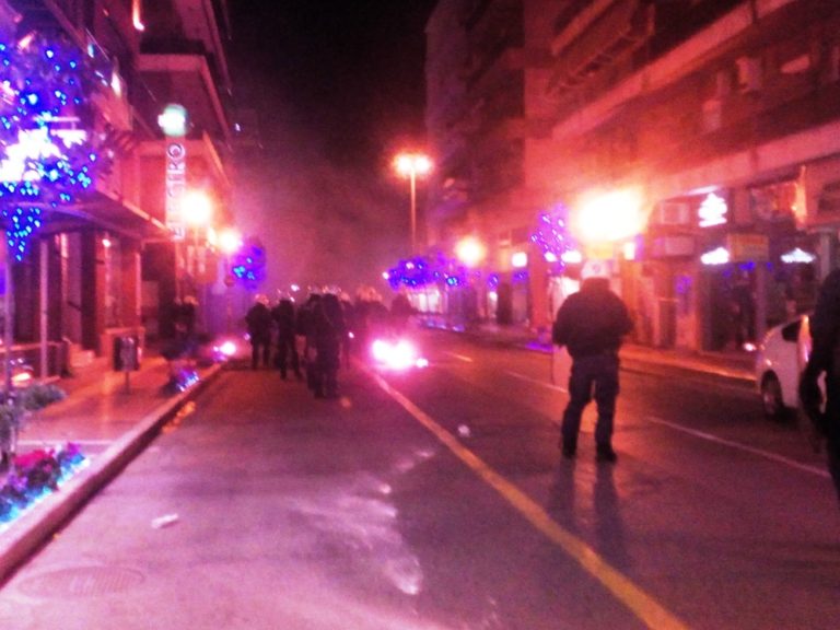 Βόλος: Επεισόδια μετά το τέλος της πορείας για το Γρηγορόπουλο