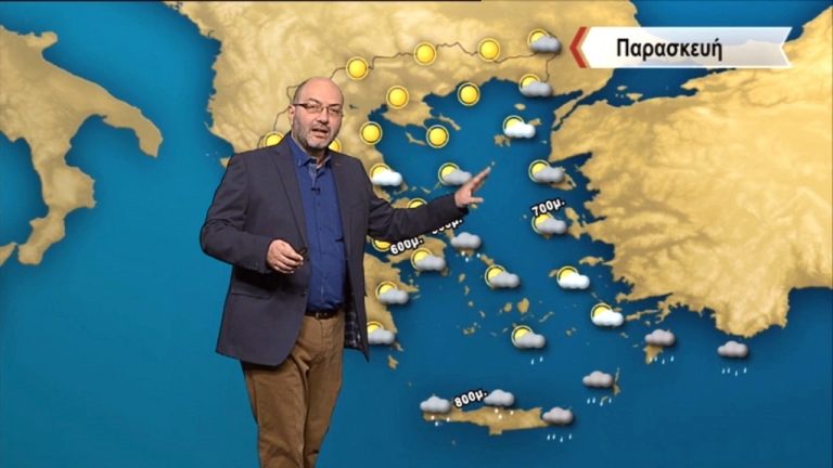 Χιόνια, κρύο και χιονόνερο σήμερα κι αύριο (vid)