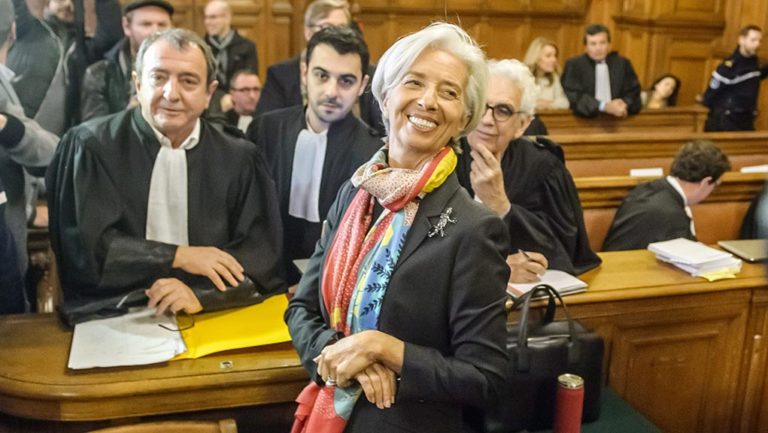 Ένοχη για “αμέλεια” η Λαγκάρντ χωρίς να της επιβληθεί ποινή