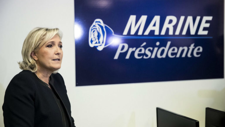«Το FREXIT θα είναι μέρος της πολιτικής μου» λέει η Μαρίν Λεπέν
