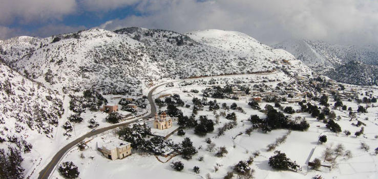 Χιόνι και… χιονόνερο σήμερα στην Κρήτη