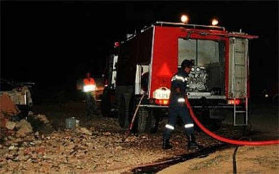 Κάηκε διώροφη κατοικία στη Λοξάδα Καρδίτσας