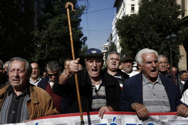 Πανελλαδική κάθοδος συνταξιούχων στην Αθήνα στις 15 Δεκεμβρίου