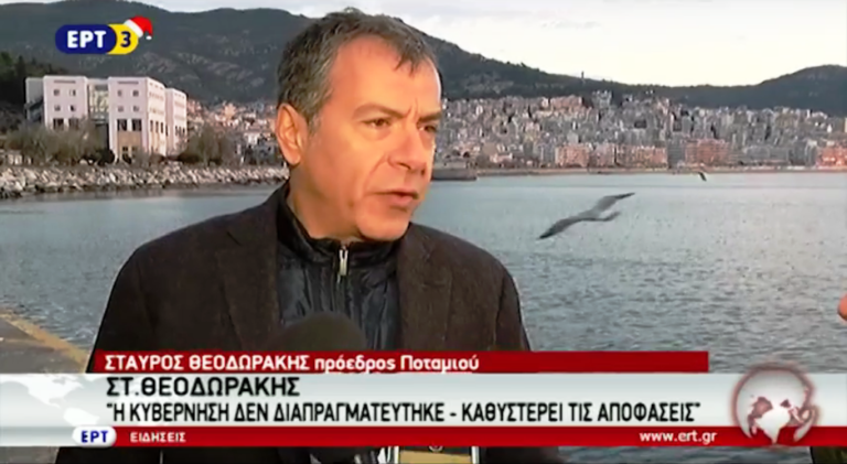 Επίσκεψη Σ. Θεοδωράκη στην ιχθυόσκαλα Καβάλας (video)