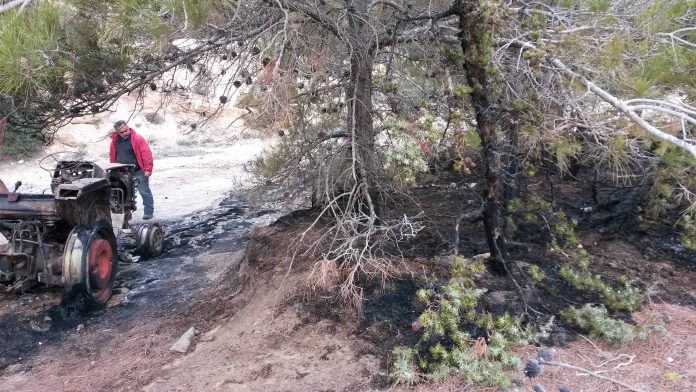 Χανιά: Δήμαρχος Γαύδου: “Περίεργη φωτιά στο νησί” (audio)