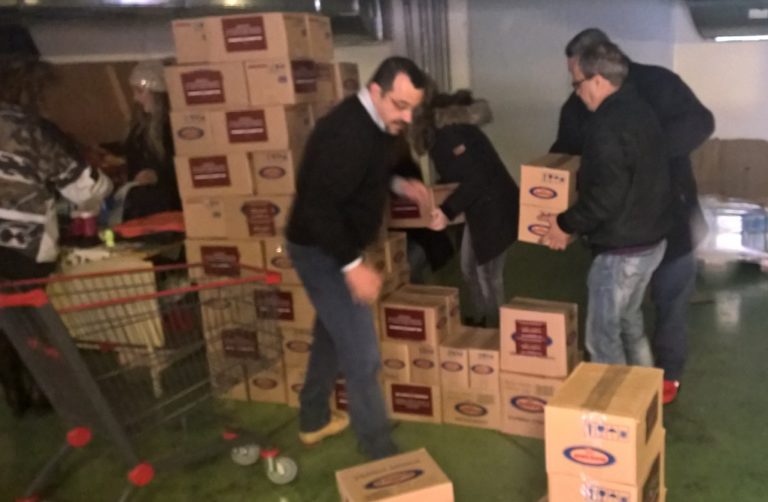 Διάθεση τροφίμων στο Χαϊδάρι για ευπαθείς ομάδες πληθυσμού