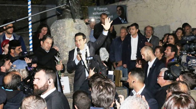 Ικανοποίηση για την περιοδεία του Αλ. Τσίπρα