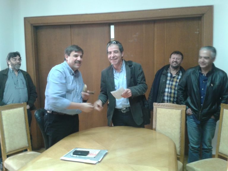 Κομοτηνή:Συνάντηση Αυτόνομης Παρέμβασης Υγειονομικών Ροδόπης με Ξανθό