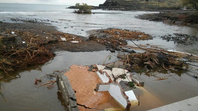 Σε κατάσταση έκτακτης ανάγκηςη περιοχή Ερεσού – Αντίσσης