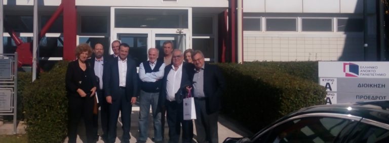 Επίσκεψη Ν. Παππά στις εγκαταστάσεις του ΕΑΠ