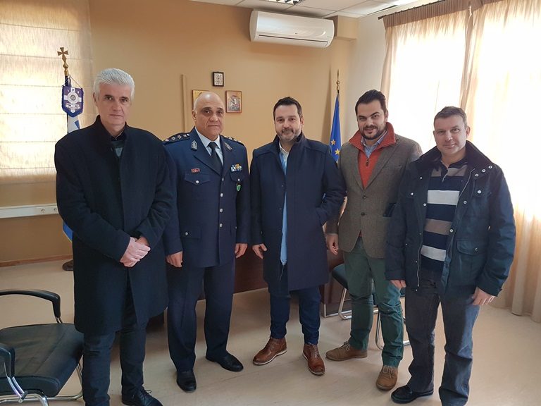 Κέρκυρα: Επίσκεψη ΝΟΔΕ της ΝΔ στην Αστυνομική διεύθυνση