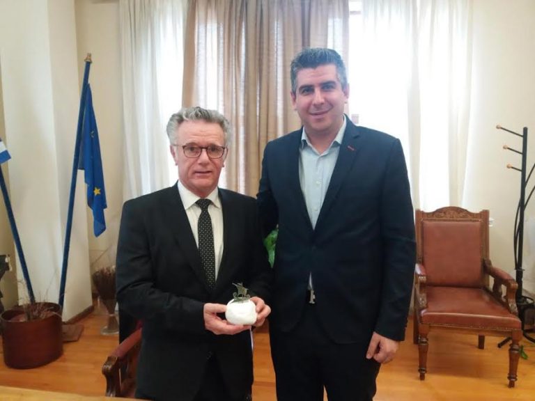 Βόλος: Με τον Πρόξενο της Γαλλίας συναντήθηκε ο Θ. Θεοδώρου
