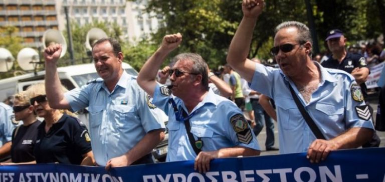 Στην Αθήνα για την ένστολη διαμαρτυρία