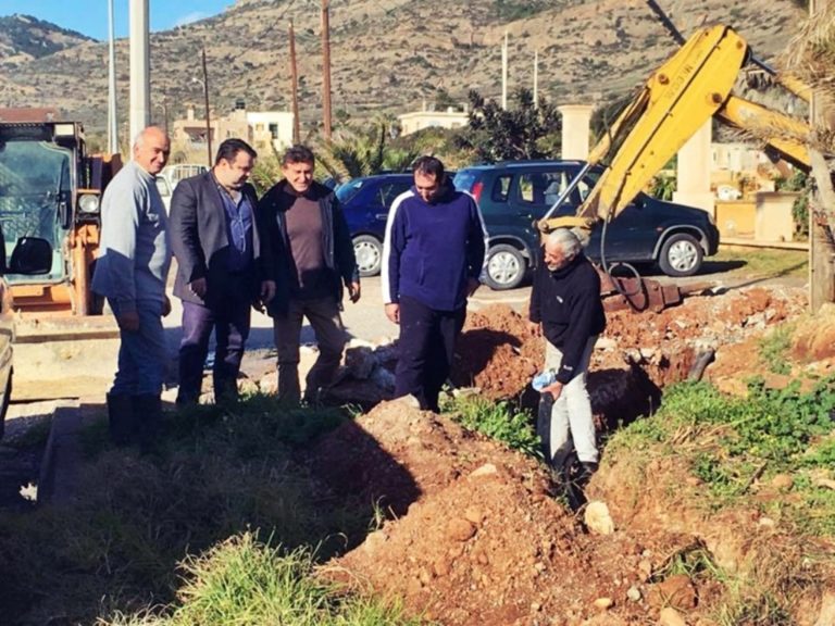 Είδε τα έργα ο δήμαρχος