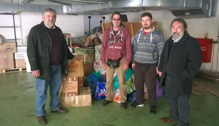 Παράδοση ειδών για τους πρόσφυγες από το Δήμο Χαϊδαρίου