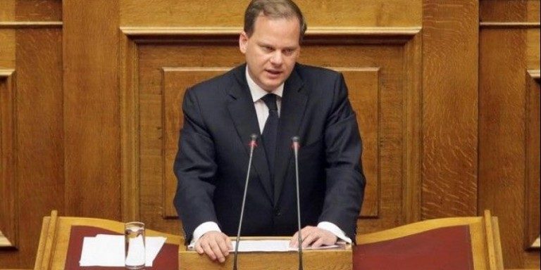 Ωραιόκαστρο: Ο Κ. Καραμανλής στην συνεστίαση της ΝΟΔΕ