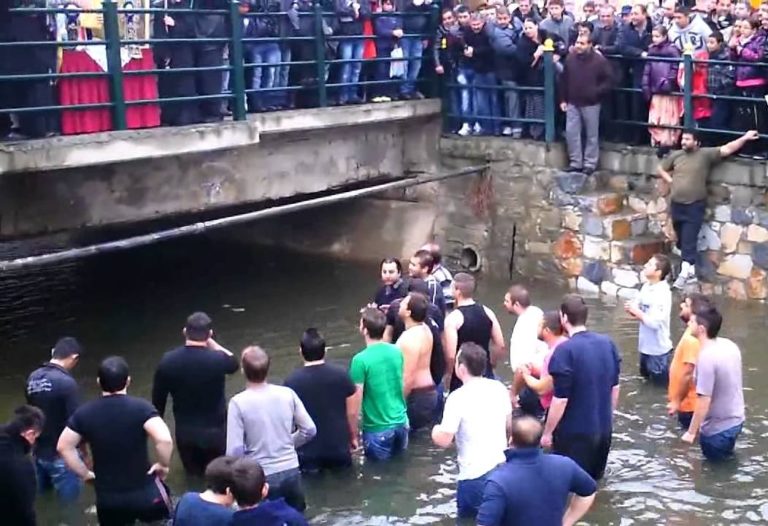 Φλώρινα: Στον παγωμένο Σακουλέβα ο καθαγιασμός των υδάτων
