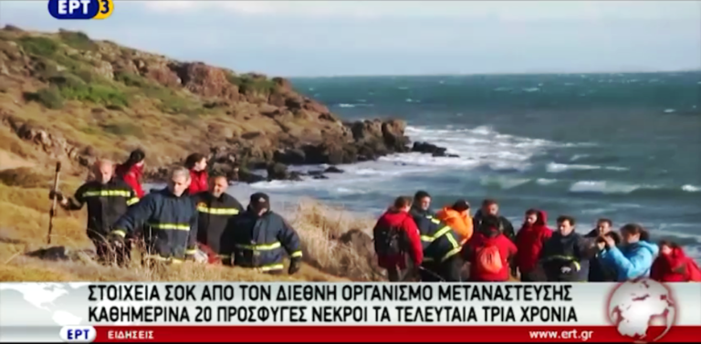 Kαθημερινά 20 πρόσφυγες νεκροί τα τελευταία τρία χρόνια (video)