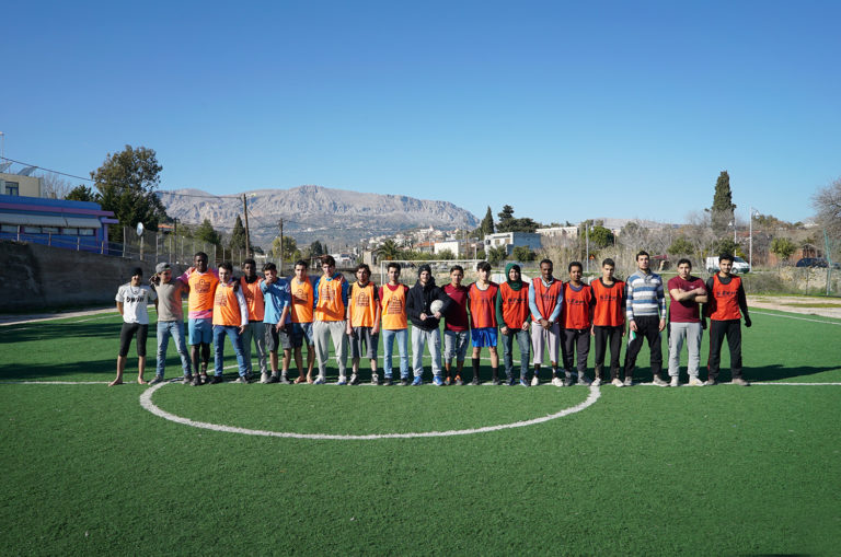 Χίος: Τουρνουά ποδοσφαίρου προσφύγων – μεταναστών