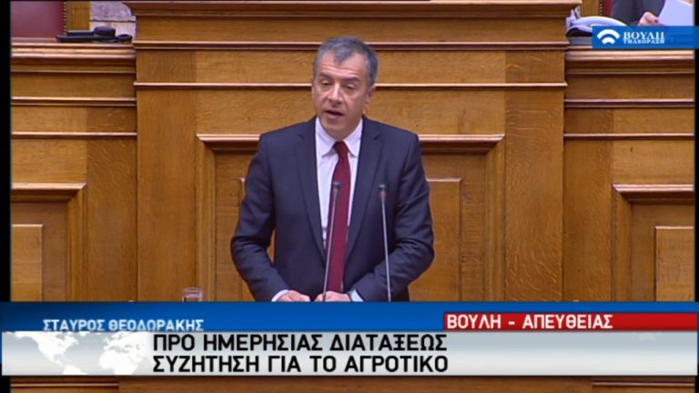 Θεοδωράκης: Η κυβέρνηση περνάει σε άλλη πίστα (video)