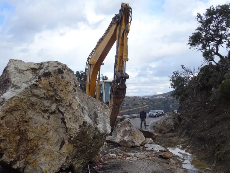 Ολοκληρώνεται η διάνοιξη του δρόμου Πλάτανος – Σφηνάρι