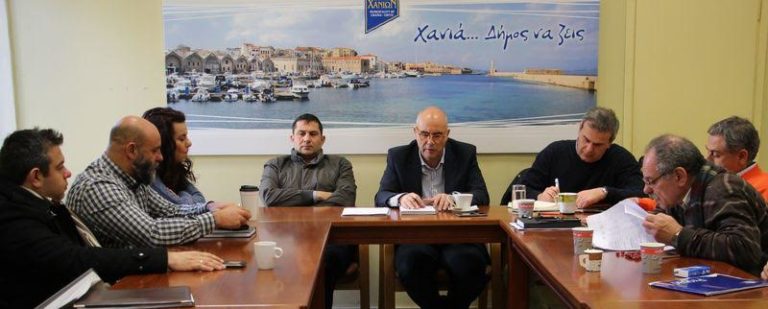Χανιά: Ο προγραμματισμός και ο συντονισμός του έργου της δημοτικής αρχής στο επίκεντρο σύσκεψης